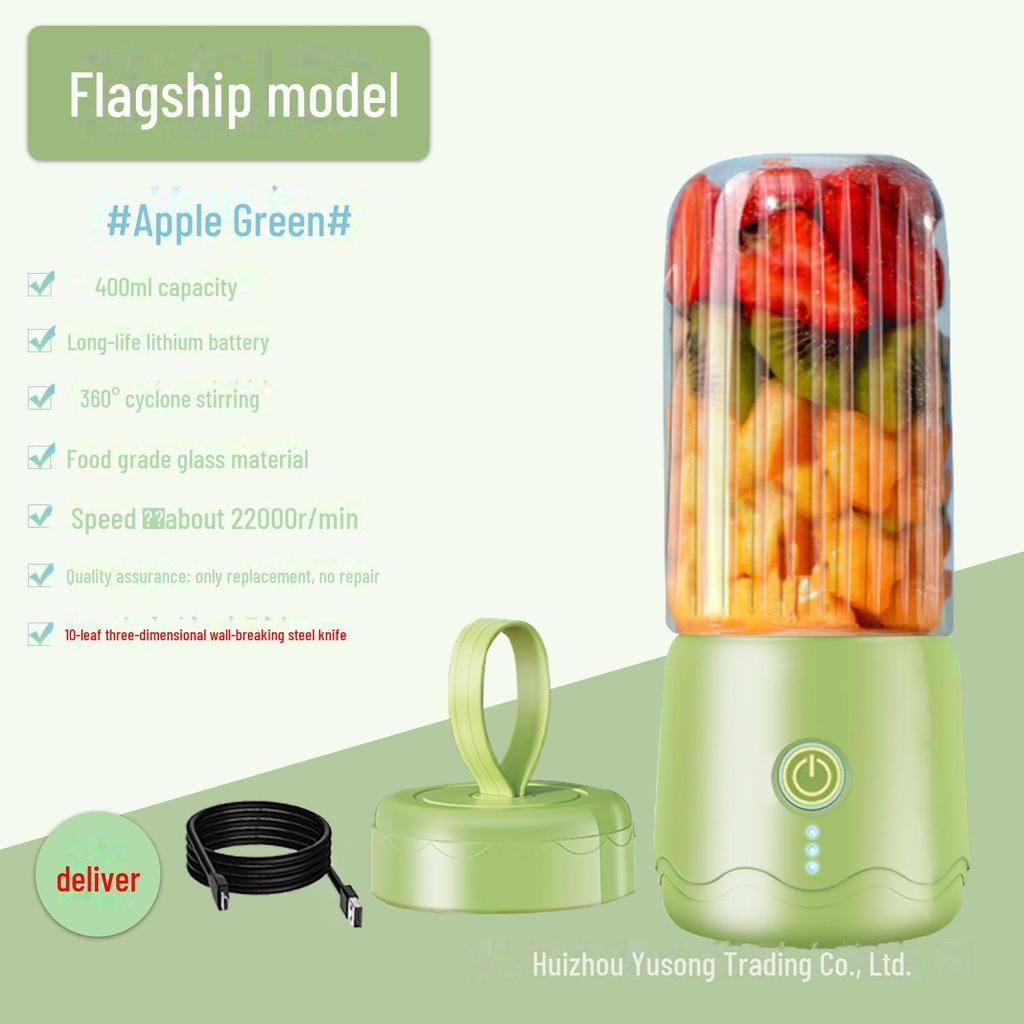 Multifunctional Portable Mini Electric Juicer Cup - Wireless Small Household Blender