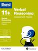 The Bond 11+: Verbal Reasoning: Assessment Papers : 7-8 Years Book