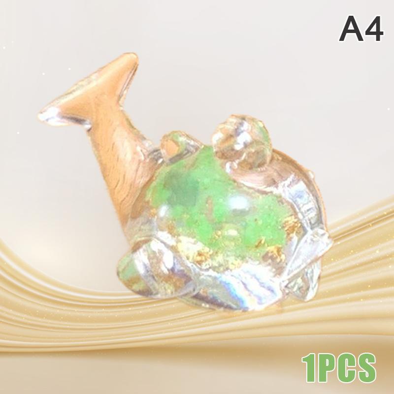 Светящийся маленький дельфин, украшение, мини-светящееся животное, подвеска, микро-сад, ландшафт, аквариум, украшение для рабочего стола