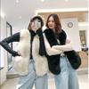 Autumn and Winter New Imitation Fur Vest Women's Medium and Long Imitation Fox Hair Vest Young Fashion Coat