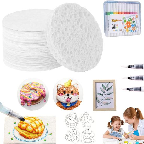 Набор для рисования волшебной пеной 3D-рисование Волшебный холст Губка с водой