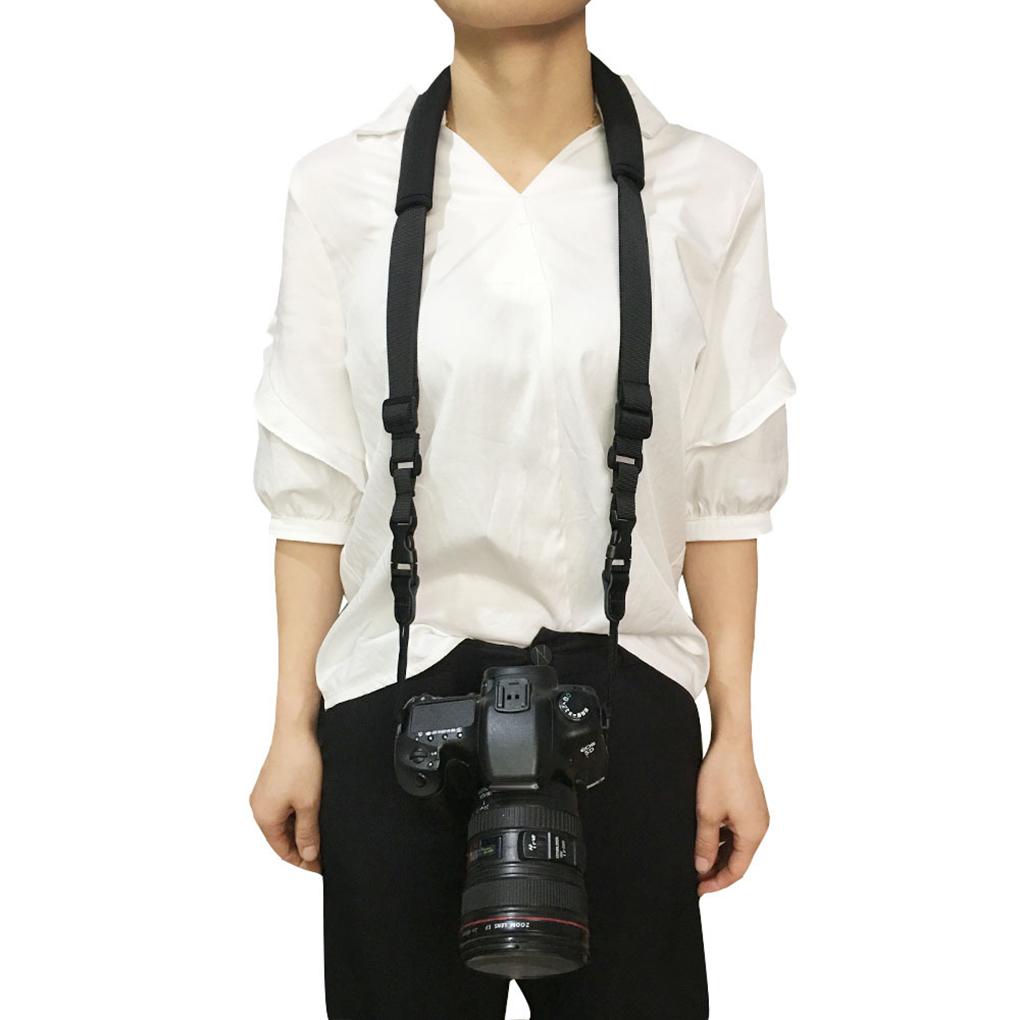 Ремень DSLR Регулируемый ремень на плечо и шею для зеркальной камеры, противоударный, быстросъемный ремень для цифровых камер