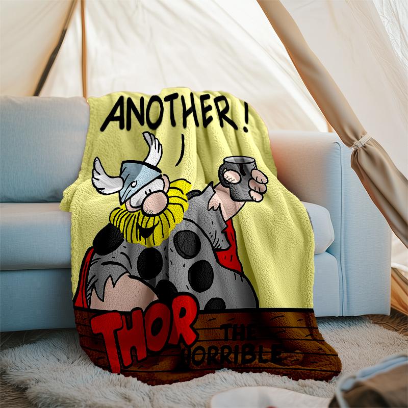 Grinch Theme Printed Blanket Perfect For Couch Bed Travel Outdoor Use Machine Washable Cozy Durable