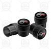 SV SVR Logo Car Tire Valve 4pcs Wheel Tire Valve Stem Dust Cap Cover For Discovery Freelander Land Rover Range Rover Evoque L322 YJ9