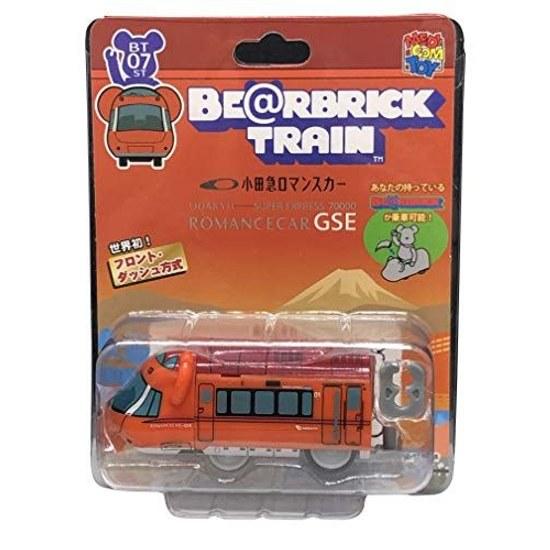 BERBRICKTRAIN Odakyu Romancecar Серия 70000 GSE Поезд Bearbrick BT-07ST