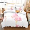 3D-печатный комплект постельного белья с изображением балерины, пододеяльник с наволочкой, двуспальная односпальная кровать, 3D-печатный аниме-комплект My Dress-U