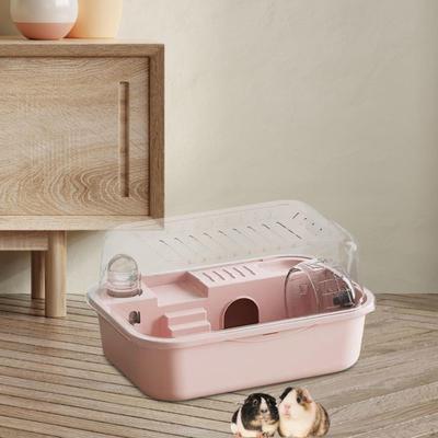 Клетка для хомяка Habitat с открывающимся верхом, прозрачный дышащий домик для маленьких животных для сахарных летающих мышей