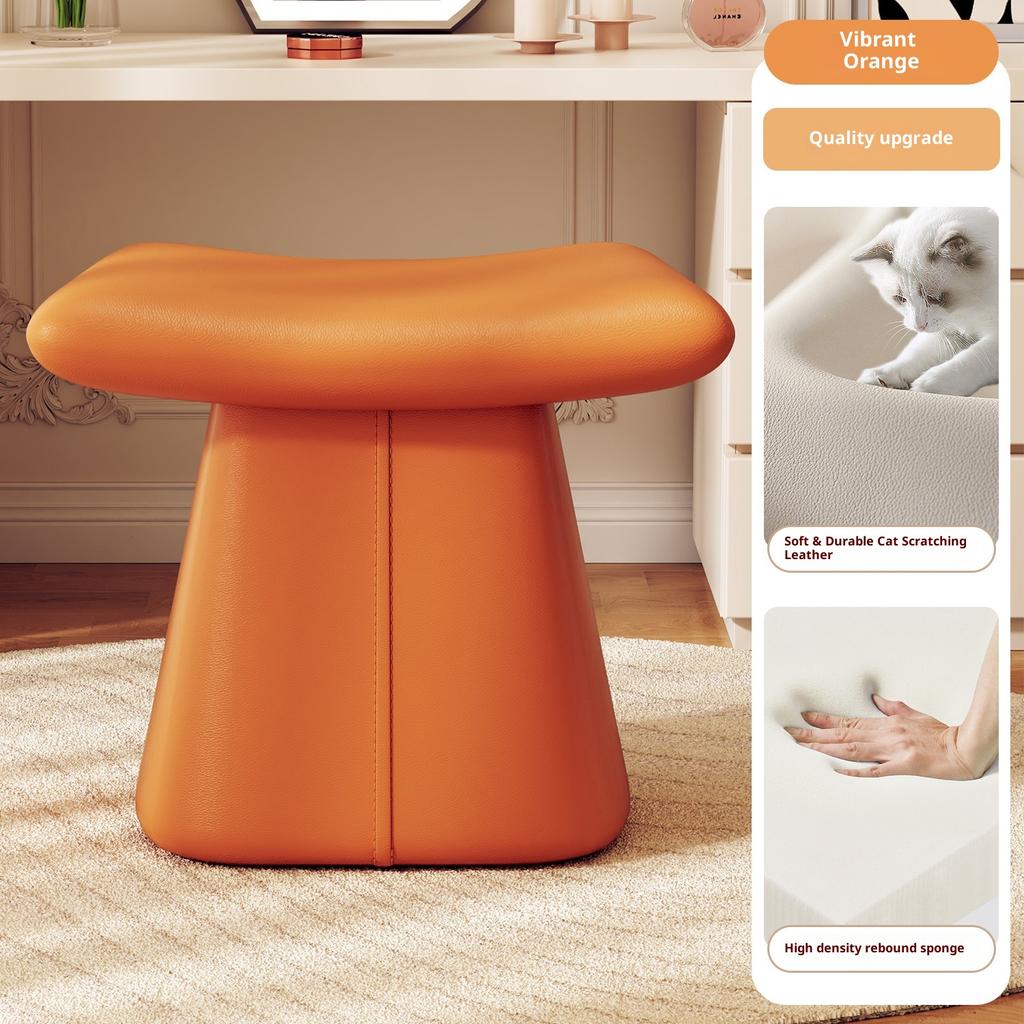 Туалетный столик для спальни, Премиальное качество, Стул-пианино и для смены обуви, Домашнее кожаное кресло-диван, Безопасно для кожи, Дышащий