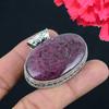Rhodonite Gemstone Pendant Solid 925 Sterling Silver Pendant Jewelry Gift For Unisex