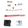 3D Printer Hotend Kit Hot End 300 Celsius  Nozzle Throat Heating Block 24V 40W Set for Ender 3 S1