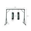Le Shi Gantry Sandbag Stand with Double Hanging Punching Bags