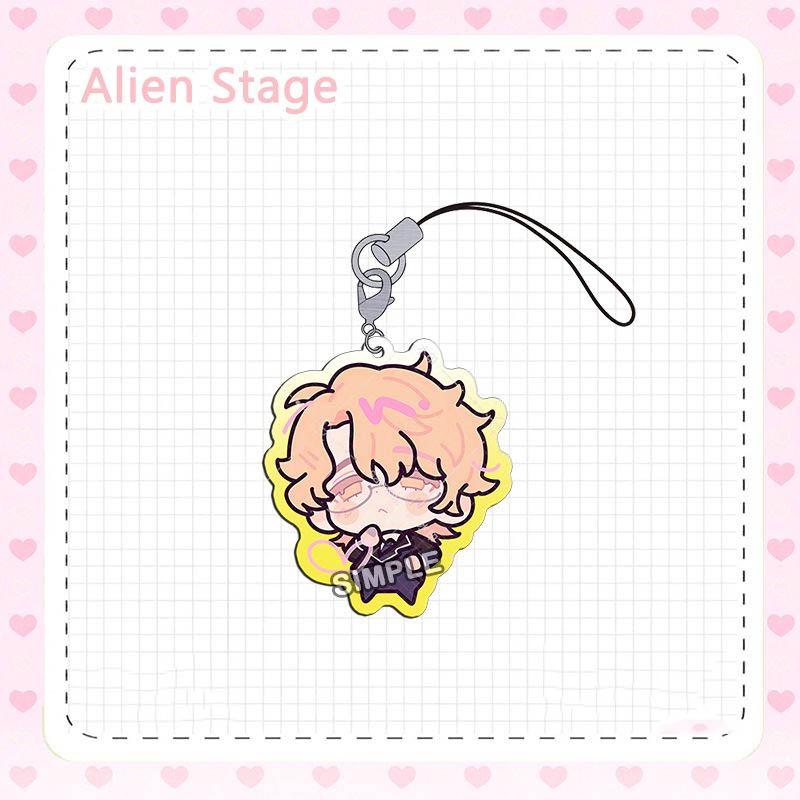 Аниме ALIEN STAGE ИВАН ТИЛЛ Мизи Лука Косплей Брелок Унисекс Акриловый Брелок Брелок Цепочка для Телефона Сумки Подвеска Аксессуары Подарок