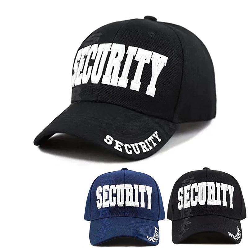 Baseball Stitching Stitched Embroidered Alphabet Security Neutral Gender Women Men For Caps Spring Autumn Outdoor Adjustable Casual Hats Dad Hat