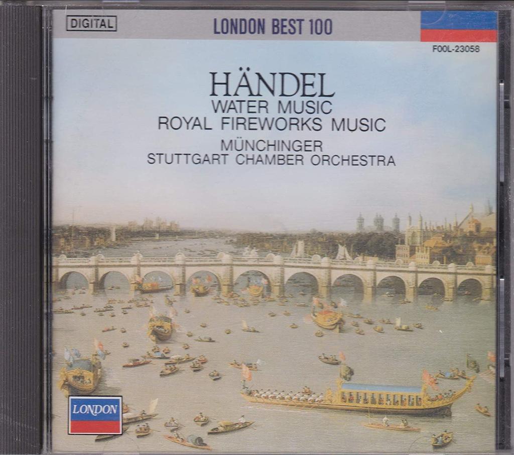 CD STUTTGARTER KAMMERORCHESTER - Water Music * Suite Japan Classical Used