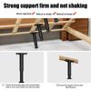 1Pc Telescopic Adjustable Bed Beam Support Foot Reinforced Plastic Furniture Sofa Leg Bed Bottom Load Bearing Bracket
