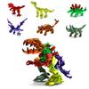 Insect Building Block Assembly Toy Deformed Fingertip Dragon Lizard Dinosaur Mechanical Punk Educational Puzzle Animal Model CH