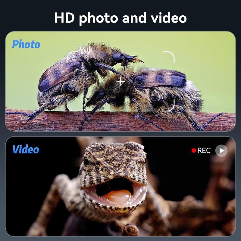 7,0-дюймовый цифровой микроскоп HDMI с увеличением 1200x, 5-мегапиксельная HD-камера USB, профессиональный электронный микроскоп для ремонта с 8 светодиодами