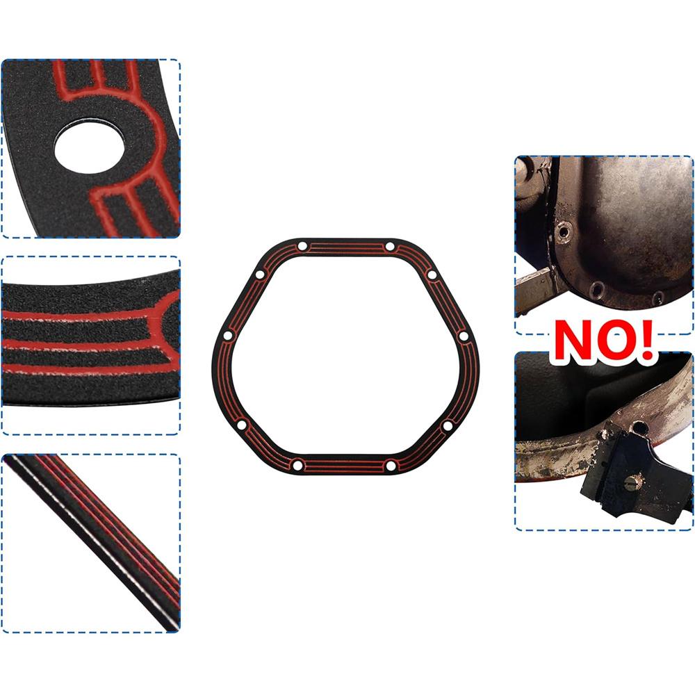 Прокладка крышки дифференциала LLR-D044 Для мостов Dana 44 Герметизация трансмиссии
