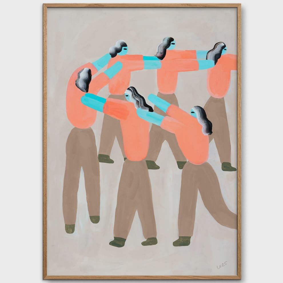 THE POSTER CLUB Постер Клуб Следуй Моим Путем Лизе Урсков 50×70см