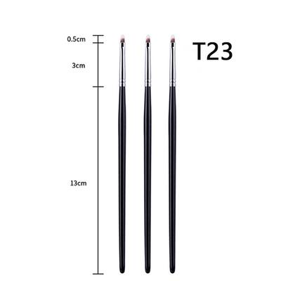Инструменты для макияжа Косметические аксессуары Набор для макияжа Тонкая подводка Кисть для макияжа Жидкий гель Точный тонкий и длинный инструмент T22, T23-3PCS, 3 шт.