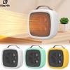 Electric Heater Mini Heating Fans PTC Mini Portable Fan Heater Small Desktop Space Heater 500W Hot Air Blower for Home Bathroom