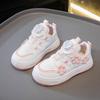 Обувь для девочек детские кеды 2025 осень новая обувь принцессы легкая мягкая подошва девочки повседневная спортивная белая обувь