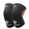 1 Pair 7mm Neoprene Sports Kneepads Compression Weightlifting Pressured Crossfit Training Knee Pads Support Women Men