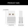 2 шт. Адаптер USB C Female на USB Male  Наслаждайтесь быстрой передачей 480 Мбит/с и безопасной зарядкой Адаптер Type C на USB