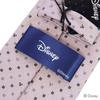 Disney Галстук с микроузором силуэта Mitsumaru D50034 Единый размер Идеально подходит для бизнеса или на каждый день Идеально в качестве подарка Розовый, Большинство, Носить,
