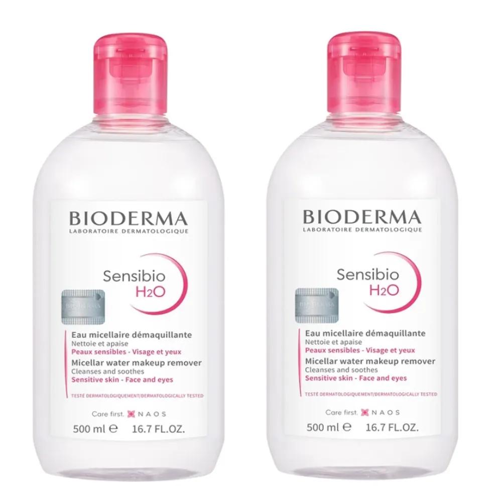 Bioderma Мицеллярная вода Sensibio 500 мл x 2