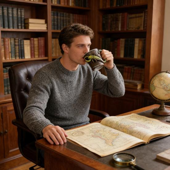 Готская кружка-скорпион 3D кружка для кофе со скорпионом и ручкой Смоляная чашка для чая Подарки для мужчин женщин Декор для дома и офиса