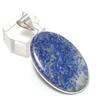 Подвеска из серебра 925 пробы с драгоценным камнем лазурит ручной работы 1,97 дюйма a1T96
