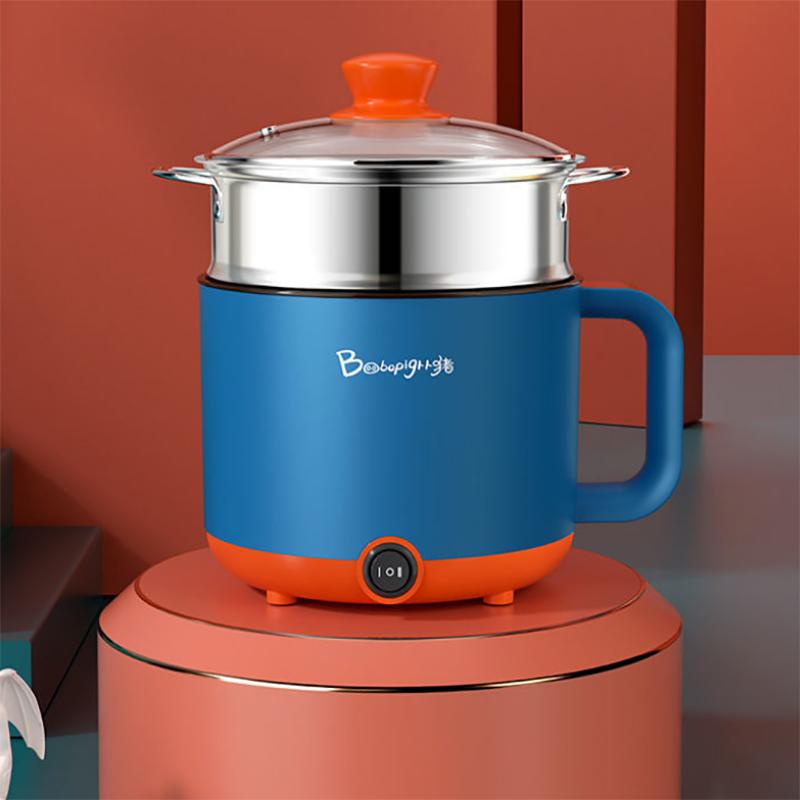 Электрическая сковорода, студенческая кастрюля, общежитие, многофункциональный электрический вок, одна сковорода с антипригарным покрытием, маленькая электрическая кастрюля