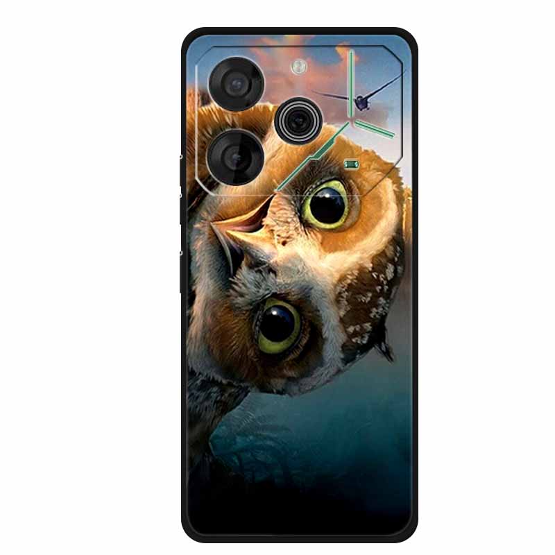 Чехол для Tecno Pova 6 Neo Животные ТПУ Мягкий Силикон Задняя Крышка Чехлы для Телефона для Tecno Pova 6Neo 6.78" Ударопрочный Волк Крутой funda