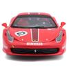 Bburago Масштаб 1/24 Ferrari 458 Challenge Красный / Готовая модель автомобиля из литого металла 18-26302