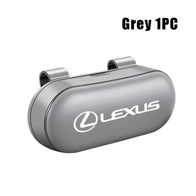 CKU5 Car Glasses Box Sun Visor Glasses Holder Shock-proof Eyeglasses Storage Case For Lexus CT ES GS NX IS250 CT200h IS300h ES300h