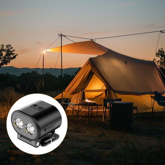 Клип-фара с датчиком движения, без помощи рук, ультраяркий, регулируемый, перезаряжаемый, водонепроницаемый, для рыбалки, бега, кемпинга, запястья