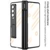 Магнитный противоударный чехол для всего тела с покрытием для Samsung Galaxy Z Fold 4 Fold4 Fold3 Fold 3 Zfold3 Zfold4 Стеклянная пленка Capa