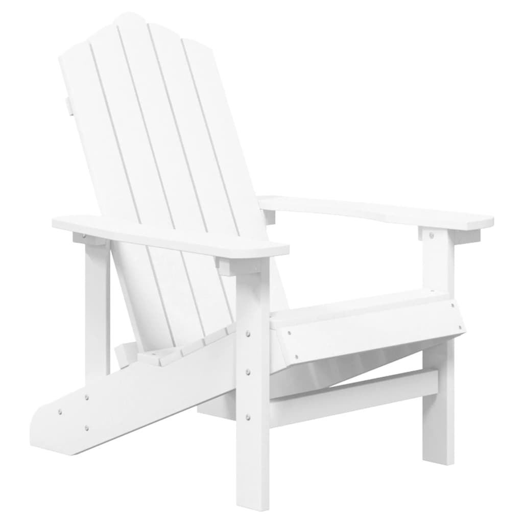 Adirondack Garden Chair HDPE White