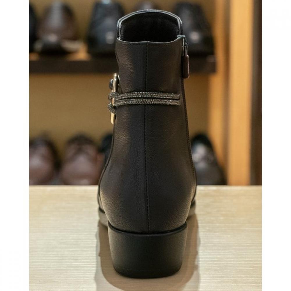 Vainer Women Comfort Boots Brown 075a
