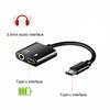 Audio Converter Multifunctional Hot Swap 2 Quick Transmission In 1 Type-C Phone Plug