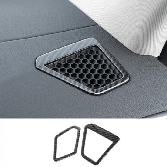 Carbon Fiber Vent Overlay Cover - Dashboard Side For BMW 3-Series G20