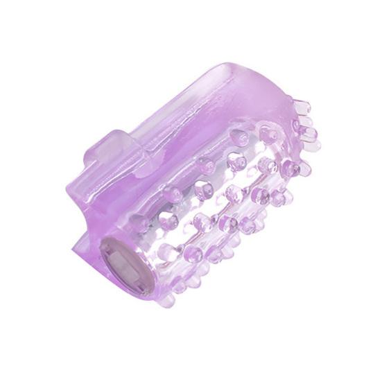 Finger Vibrator Skin-friendly Waterproof Mini Powerful Finger Vibrator for Sex