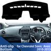 Накладка на панель приборов для Chevrolet Sonic Aveo 2010-2015 Коврик на панель приборов автомобиля Накидка-шторка от солнца Подушка