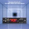 DC 12V автомобильный аудио FM-радио модуль Bluetooth 5.0 беспроводной MP3-плеер WMA декодер плата 3,5 мм AUX-модуль автомобильный комплект поддержка USB TF