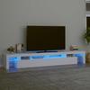 VidaXL TV Stand with LED Lights Entertainment Center Storage Media Console Living Room Furniture Home 3152778