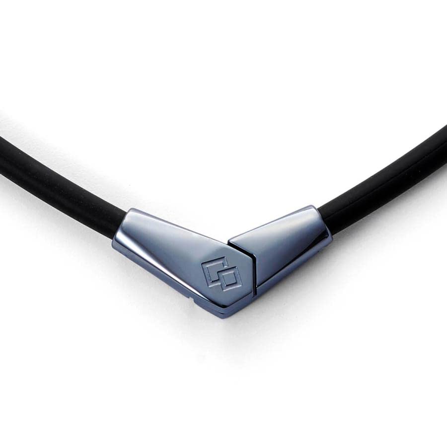 Официальное лимитированное магнитное ожерелье Colantotte, ALT, Черный x Металлический серый, Размер M, Мужское, Женское, Популярное, Спорт