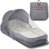 Cocorhythm Baby Bed Coofan by Active Childcare Portable Foldable Newborn Portable Baby Bed Bed-in-Bed [Supervised Workers] Anti-Rolling (Gray)