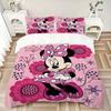 Minnie Mouse Floral Adventure Print 3Pcs Bedding Setduvet Cover With 2 Bedropillowcase Home Birthday Gift