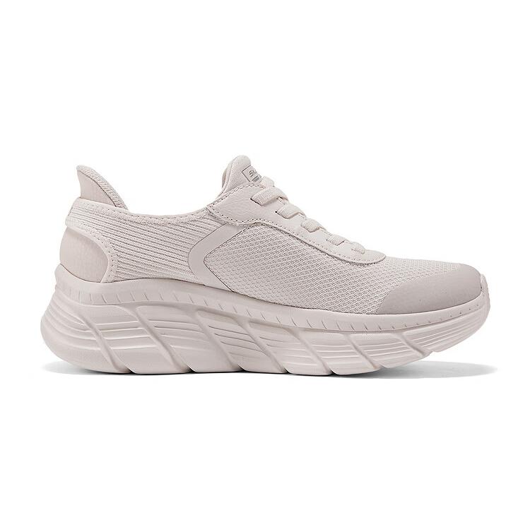 Skechers Слипоны Модные Удобные Низкие Повседневные Кроссовки Женские Белые 117391-WHT
